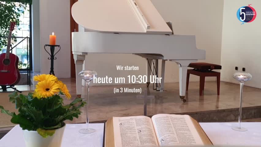 Gottesdienst (livestream) der Innenstadtgemeinden (EFG) 19. April
