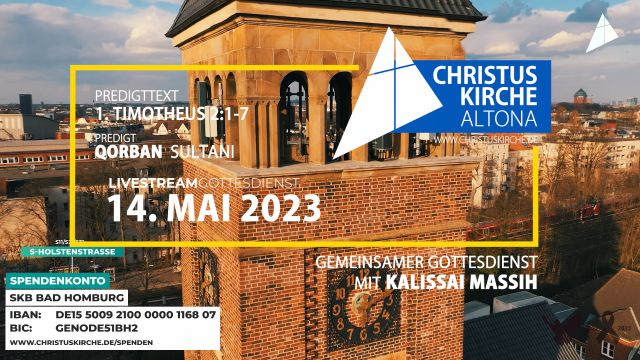 Gottesdienst am 14. Mai 2023 aus der Christuskirche Altona
