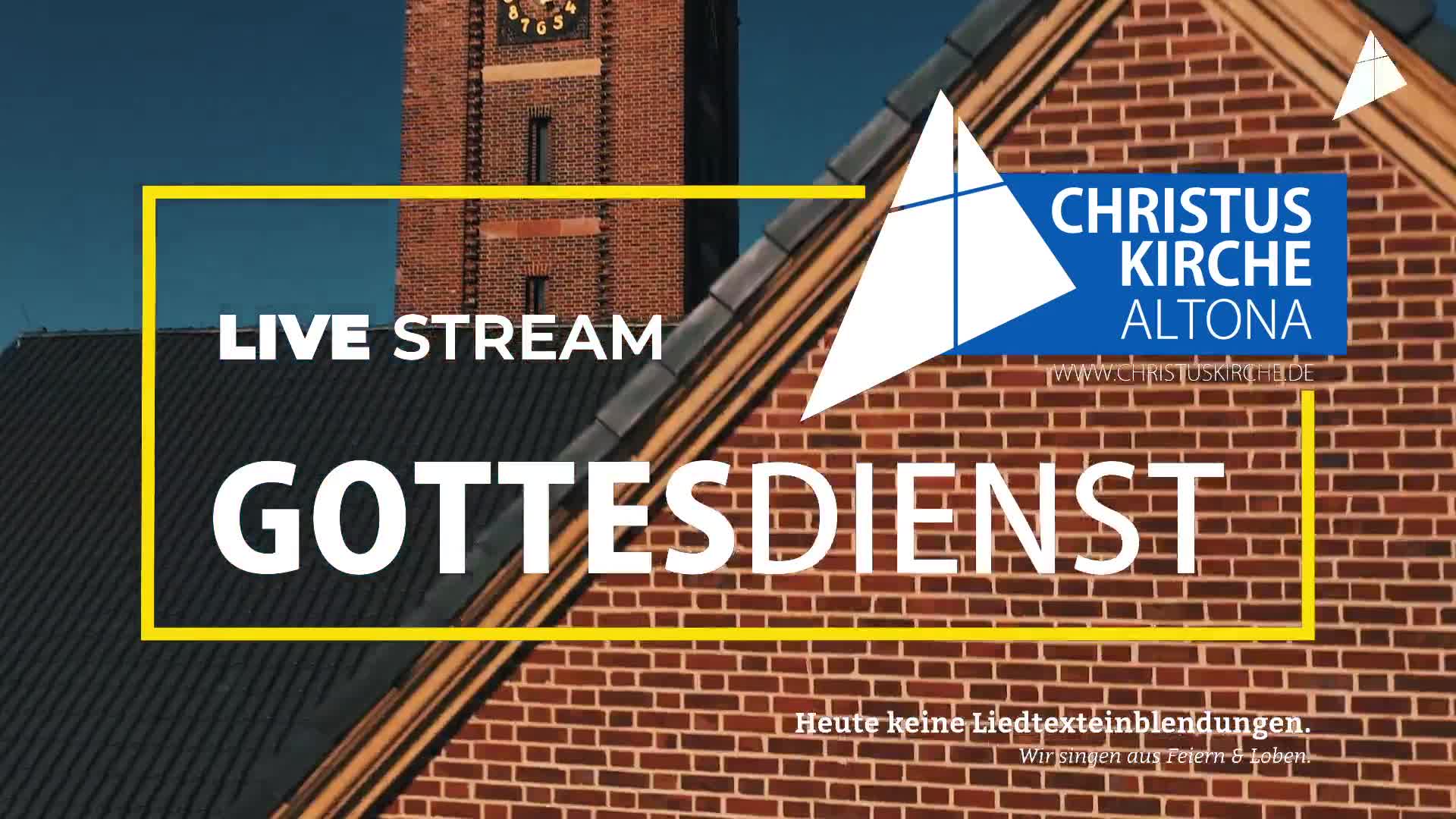 Livestream Gottesdienst aus der Christuskirche Altona on 04-Aug-24-09:08:05